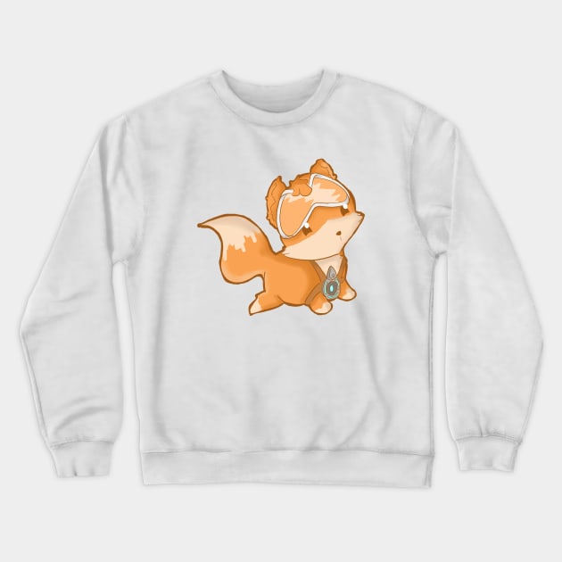 Foxy tracer Crewneck Sweatshirt by Make_them_rawr